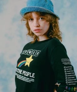 Sree Santhosh PTTP Cuffed L/S T-Shirt (Black) Best Selling