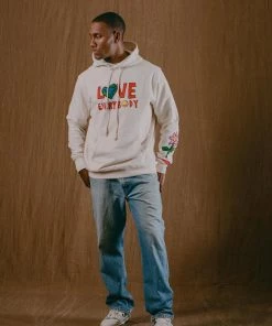 Sree Santhosh Love Everybody Hoodie (Chalk)