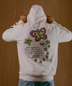 Sree Santhosh Love Everybody Hoodie (Chalk)