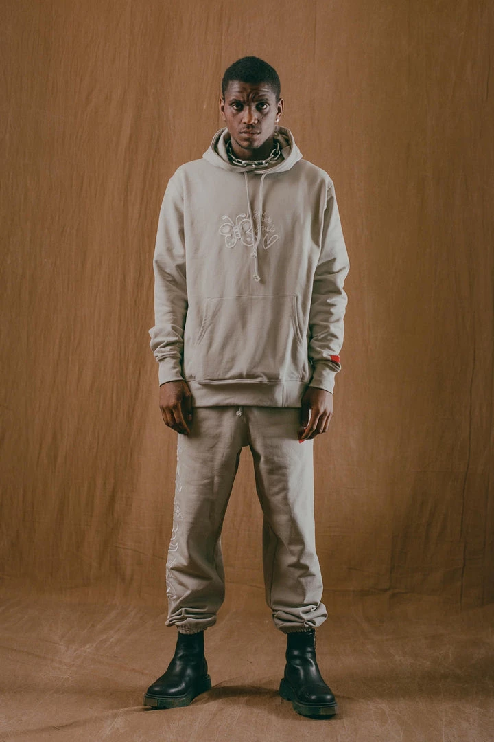 Sree Santhosh Don't Stress Sweatpants (Sand) 5 Sree Santhosh Don't Stress Sweatpants (Sand)