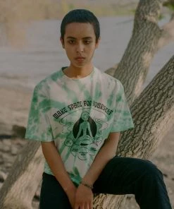 Sree Santhosh Best Selling Tie Dye Make Space For Yourself S/S T-Shirt