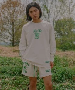 Sree Santhosh Self Care Cuffed L/S T-Shirt Best Selling