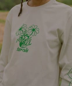 Sree Santhosh Self Care Cuffed L/S T-Shirt Best Selling