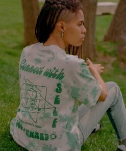 Sree Santhosh Tie Dye Connect W Yourself S/S T-Shirt 7 Sree Santhosh Tie Dye Connect W Yourself S/S T-Shirt