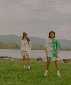 Sree Santhosh MHA Chalk/Green Pieced S/S T-Shirt Best Selling