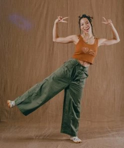 Sree Santhosh YAL Ribbed Tank (Sienna)