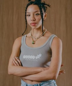 Sree Santhosh P2TP Ribbed Tank (Sand) Best Selling