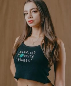 Sree Santhosh STFP Ribbed Tank (Black)