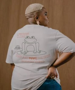 Sree Santhosh Best Selling Happy People S/S T-Shirt (Chalk)