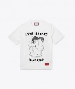 Sree Santhosh Love Breaks Binaries Tee