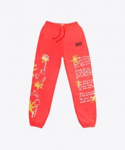 Sree Santhosh Best Selling Jonah Welch Sweatpant (red)