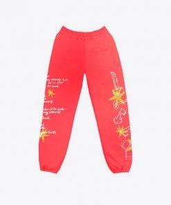 Sree Santhosh Best Selling Jonah Welch Sweatpant (red)