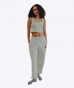 Sree Santhosh Mint/Mint Marbled Pieced TD Sweatpant