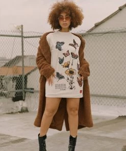 Sree Santhosh Butterflower T-Shirt Dress Best Selling