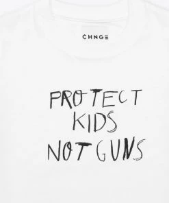 Sree Santhosh CHNGE Kids Protect Kids Not Guns Tee