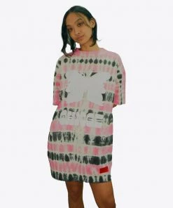 Sree Santhosh Zänt Tie Dye BF Stamp Dress (Electro) 8 Sree Santhosh Zänt Tie Dye BF Stamp Dress (Electro)