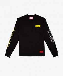 Sree Santhosh Good Trouble L/S T-Shirt (Black)