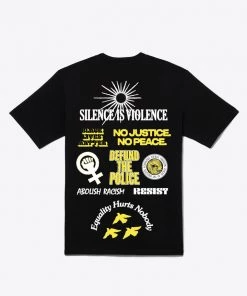 Sree Santhosh Best Selling BHM Mixed Statements S/S T-Shirt (Black)