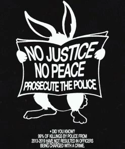 Sree Santhosh No Justice Long Sleeve (Black) Best Selling