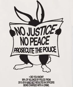 Sree Santhosh No Justice Long Sleeve (Chalk) Best Selling