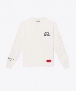 Sree Santhosh No Justice Long Sleeve (Chalk) Best Selling