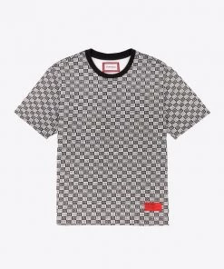 Sree Santhosh Checkered Logo