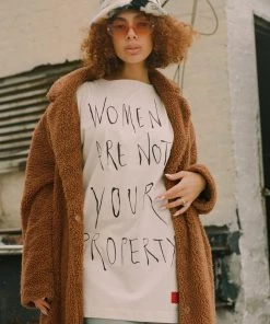 Sree Santhosh Women Are Not Your Property T-Shirt Dress Best Selling