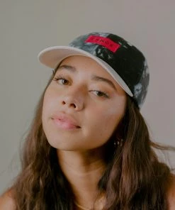 CHNGE Best Selling Black Marble Tie Dye Baseball Cap