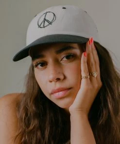 CHNGE Best Selling Chalk/Black Panel Power Of Love Baseball Cap 14 CHNGE Best Selling Chalk/Black Panel Power Of Love Baseball Cap