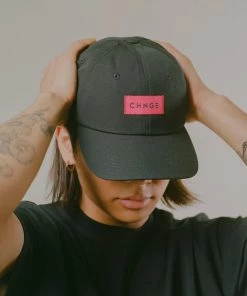 CHNGE Best Selling Black Classic Logo Baseball Cap