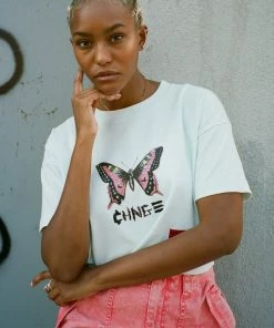 Sree Santhosh Mint Butterfly Crop Best Selling