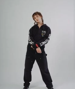 Sree Santhosh PPTP Zip Up Hoodie (Black) New Arrivals