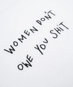 Sree Santhosh Best Selling WDOYS Crop Top (White)