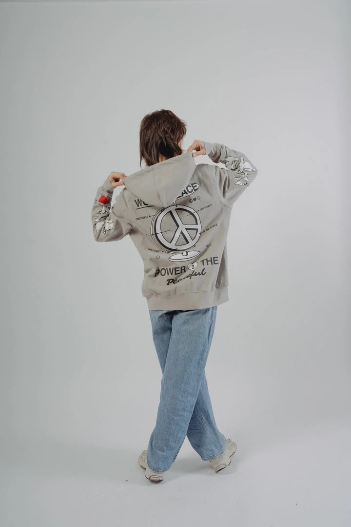 Sree Santhosh WPP2P Zip Up Hoodie (Sand) New Arrivals 8 Sree Santhosh WPP2P Zip Up Hoodie (Sand) New Arrivals