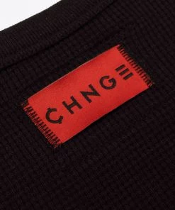 Sree Santhosh Best Selling WDOYS Ribbed Tank (Black)