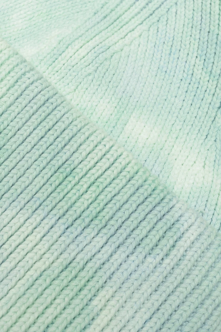 Sree Santhosh Tie Dye Oversized Beanie (Mint) Hats 5 Sree Santhosh Tie Dye Oversized Beanie (Mint) Hats