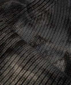 Sree Santhosh Hats Tie Dye Oversized Beanie (Black)