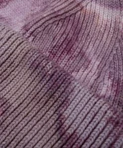 Sree Santhosh Tie Dye Oversized Beanie (Mauve)