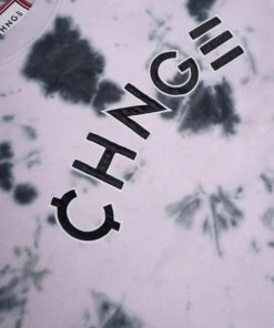 Sree Santhosh Violet CHNGE Logo Overdye Tie Dye Crewneck Best Selling