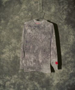 Sree Santhosh Black CHNGE Logo Marble Tie Dye Crewneck Best Selling