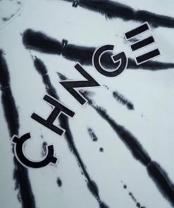 Sree Santhosh Mint/Black CHNGE Logo Tiger Tie Dye Crewneck Best Selling