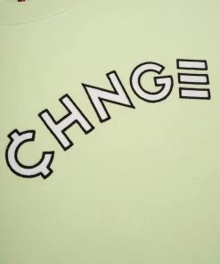 Sree Santhosh Best Selling Lime Logo Crewneck