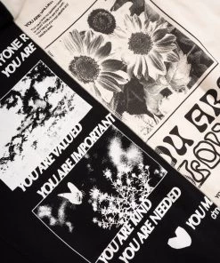 Sree Santhosh You Matter Zip Up Hoodie (Black/Chalk) New Arrivals