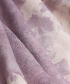 Sree Santhosh Mauve Marble Tie Dye University Hoodie