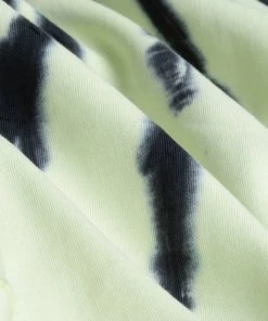 Sree Santhosh Lime Tiger Tie Dye University Hoodie