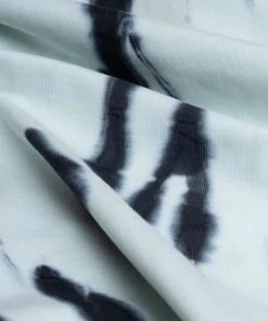 Sree Santhosh Mint Tiger Tie Dye University Hoodie