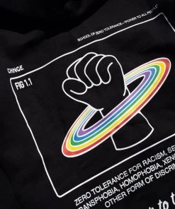 Sree Santhosh PPTP Zip Up Hoodie (Black) New Arrivals