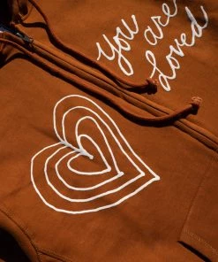 Sree Santhosh YALLE Zip Up Hoodie (Sienna)