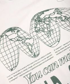 Sree Santhosh World Of Change S/S Ringer T-Shirt (Chalk)