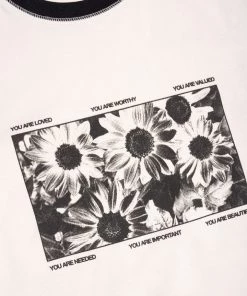 Sree Santhosh You Are Loved S/S Ringer T-Shirt (Chalk) 14 Sree Santhosh You Are Loved S/S Ringer T-Shirt (Chalk)